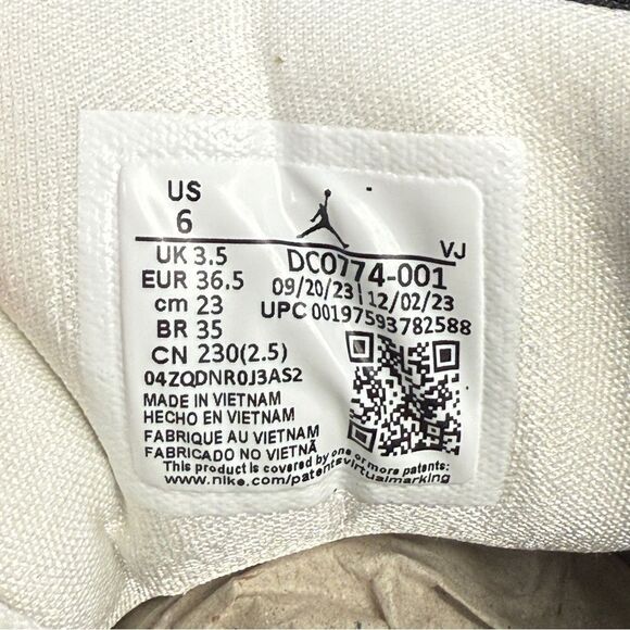 Nike Air Jordan 1 Low Jade Smoke Womens Shoes Size 6 Low Top Sneakers DC0774-001 - Picture 9 of 10